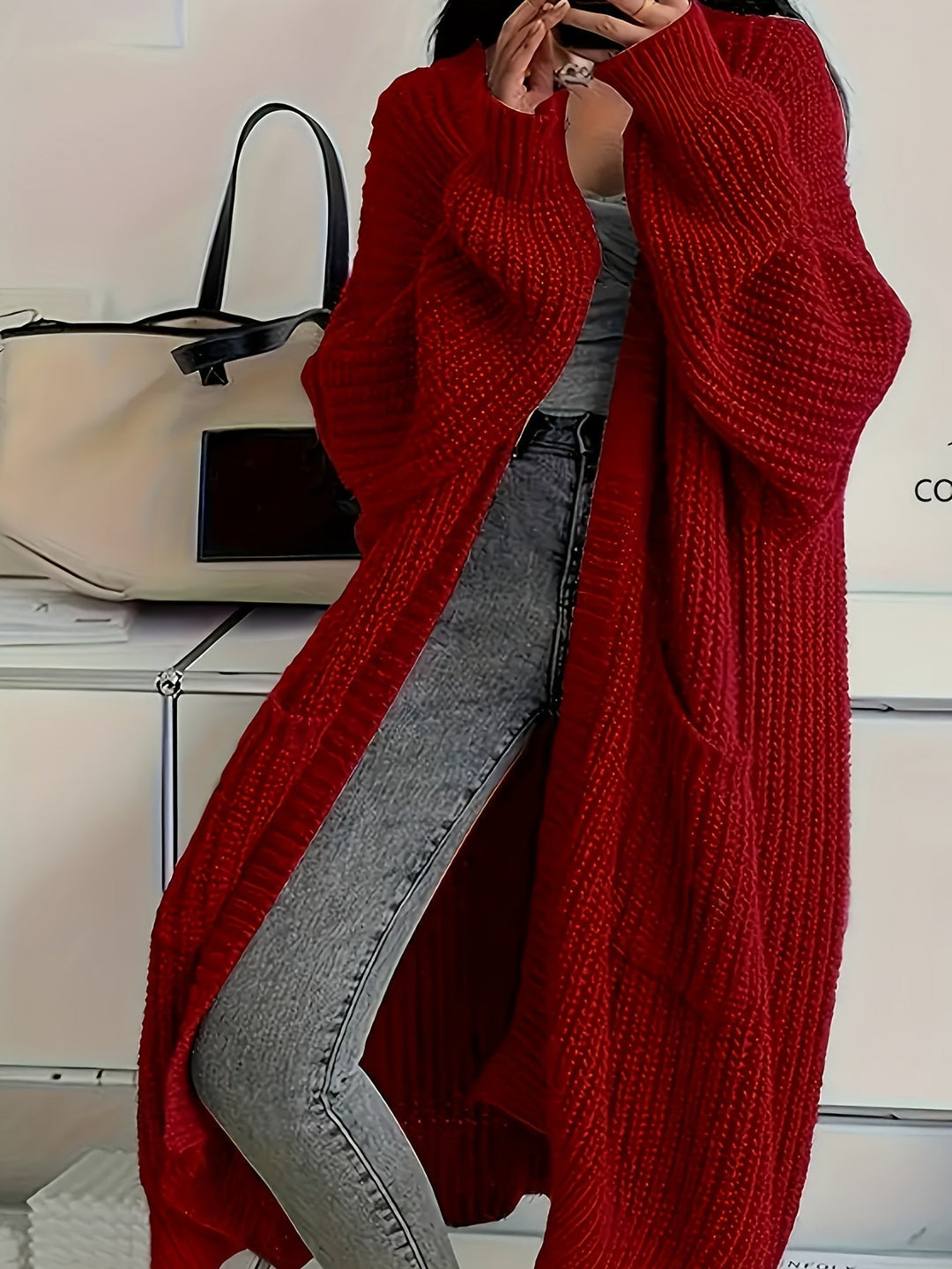 Aureziaa | Marielle – Cardigan long en maille douce