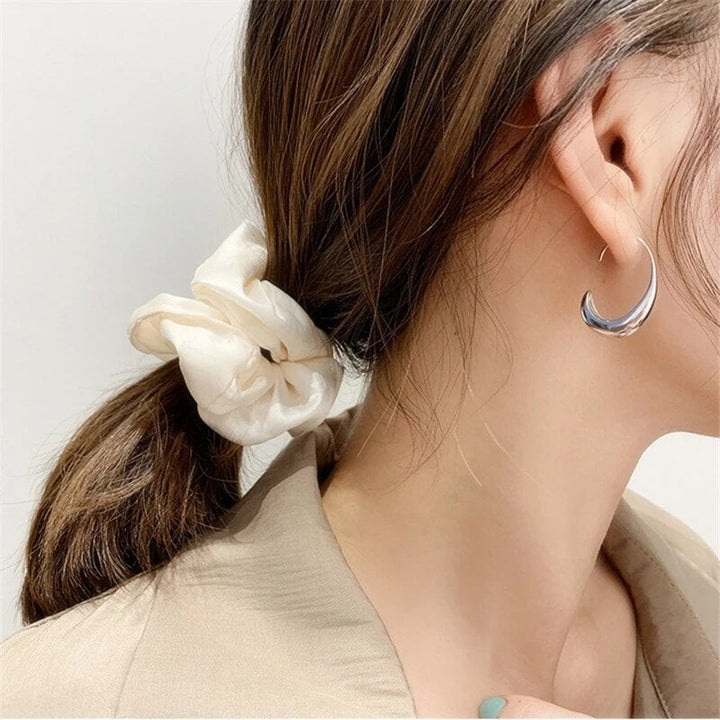 Noémie – Boucles d'oreilles de luxe en or et argent