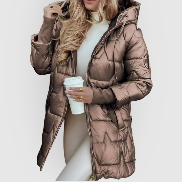 Aureziaa | Noémie – Manteau puffer à capuche élégant