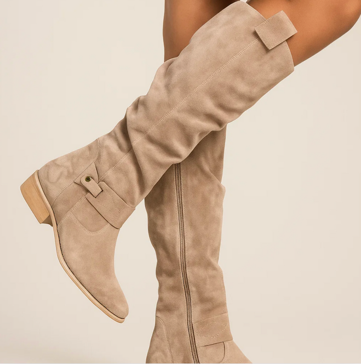 Aureziaa | Carolie – Bottes en suédine chic et confortables