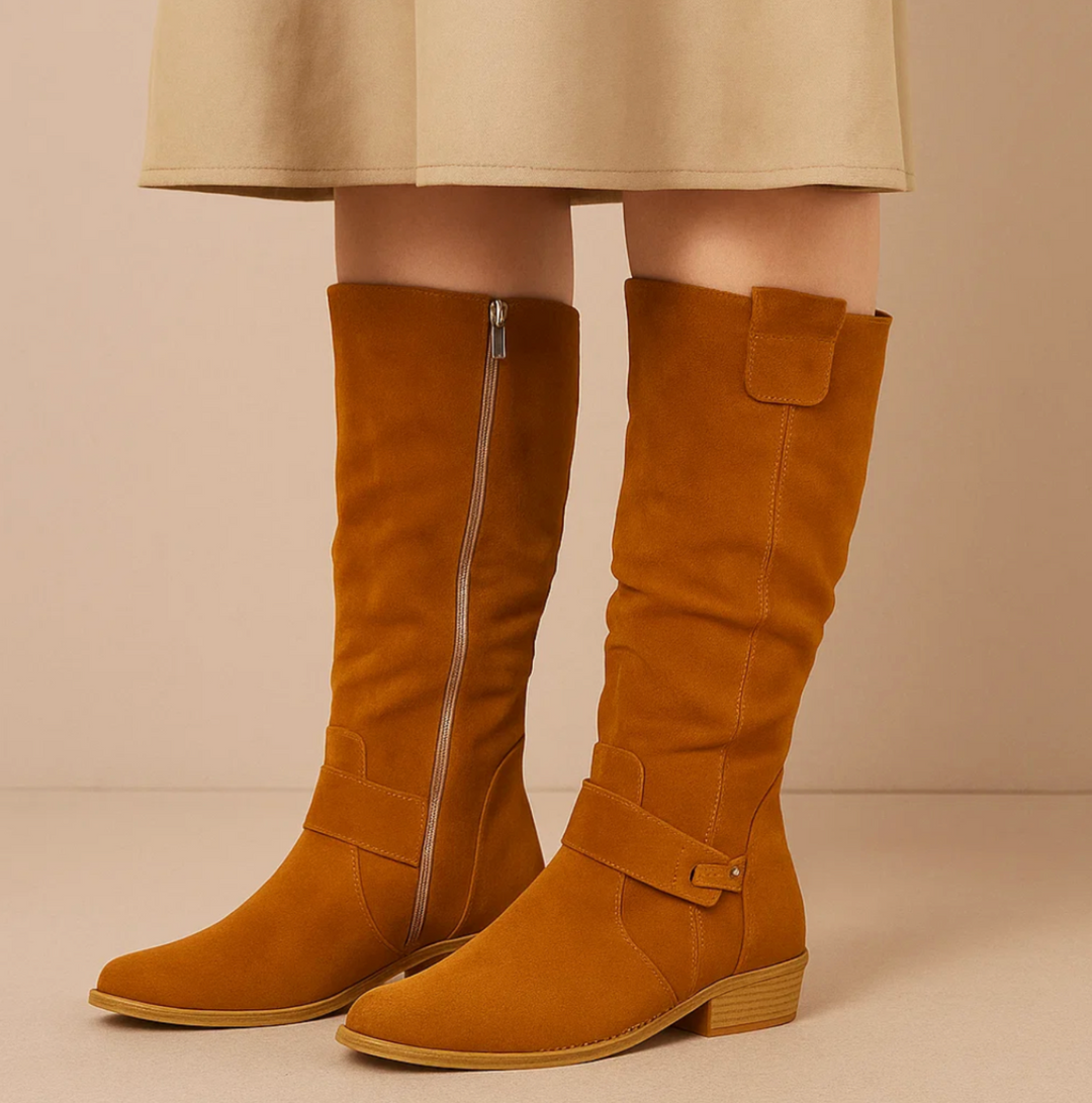 Aureziaa | Carolie – Bottes en suédine chic et confortables