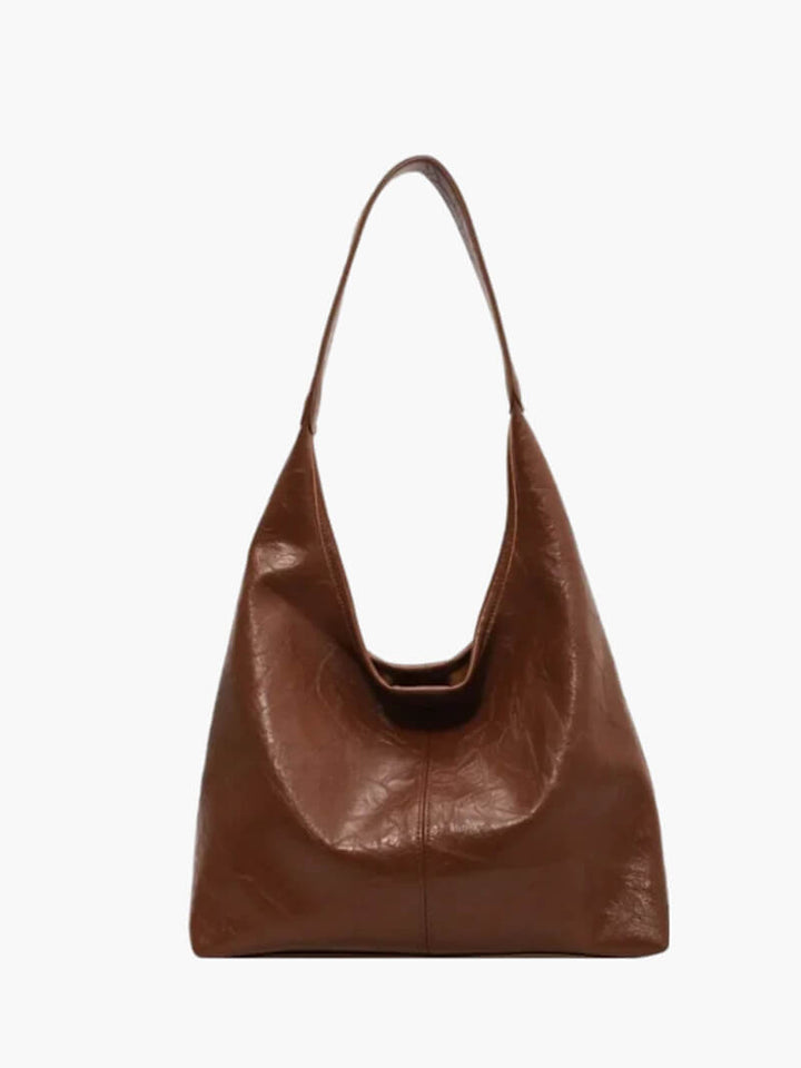 Soline – Sac fourre-tout en cuir vegan glacé