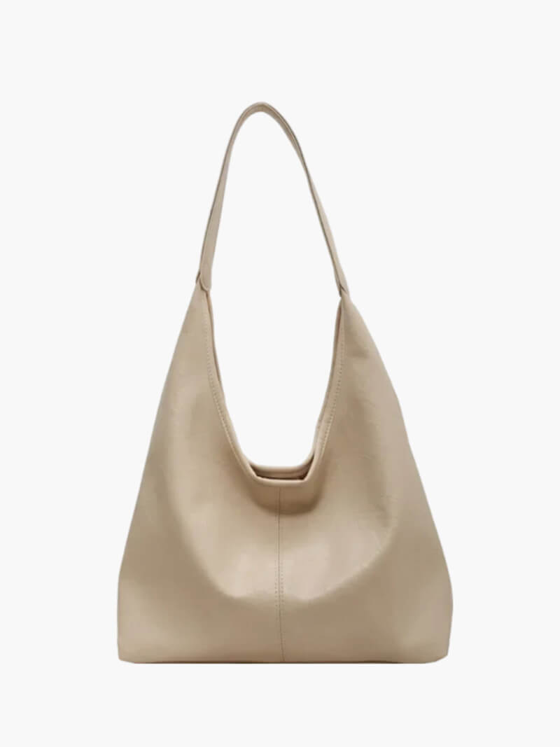 Soline – Sac fourre-tout en cuir vegan glacé