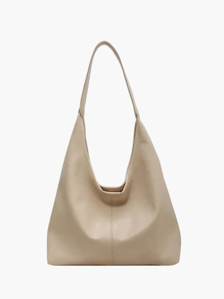 Soline – Sac fourre-tout en cuir vegan glacé