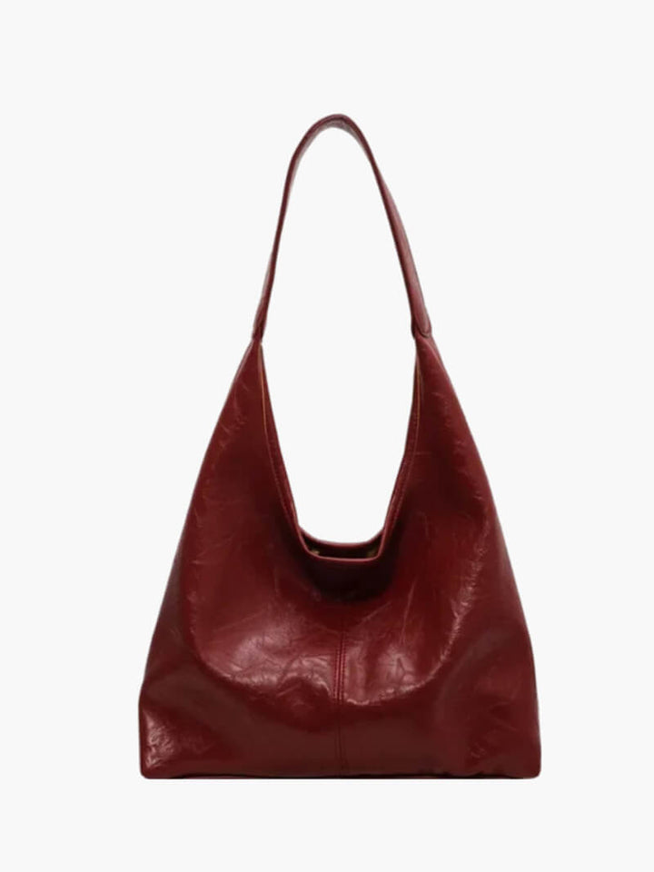 Soline – Sac fourre-tout en cuir vegan glacé