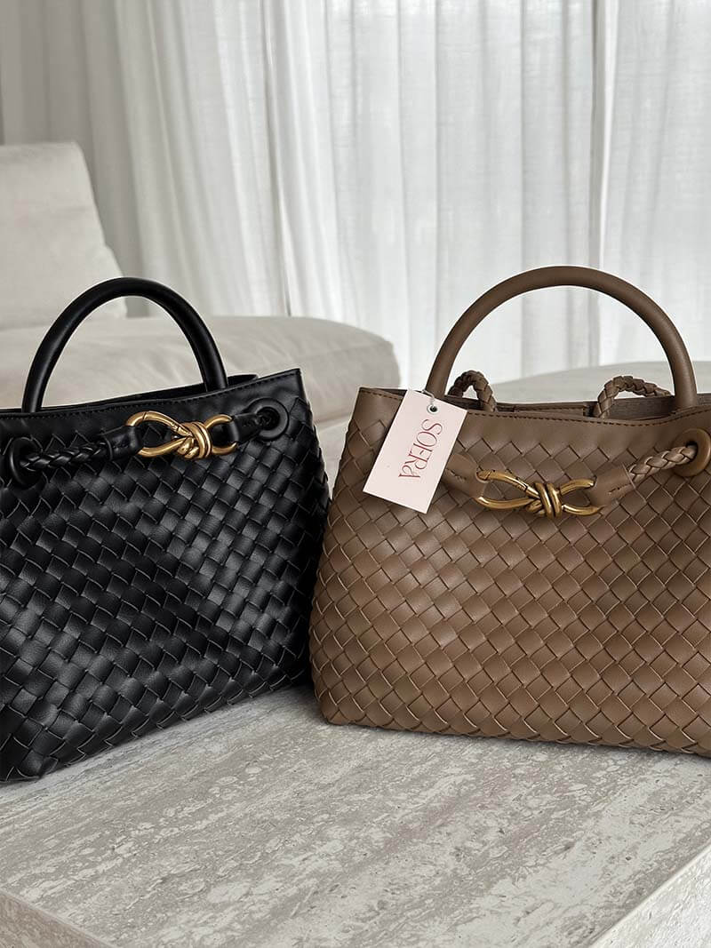 Aureziaa | Chiara – Sac à main en cuir tressé