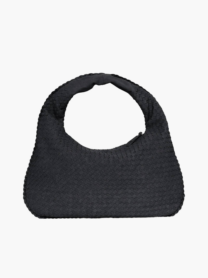 Sac bandoulière tissé grande taille