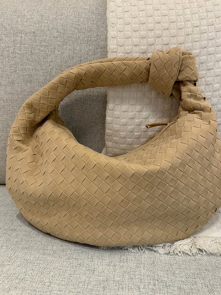 Sac tissé moyen en suède