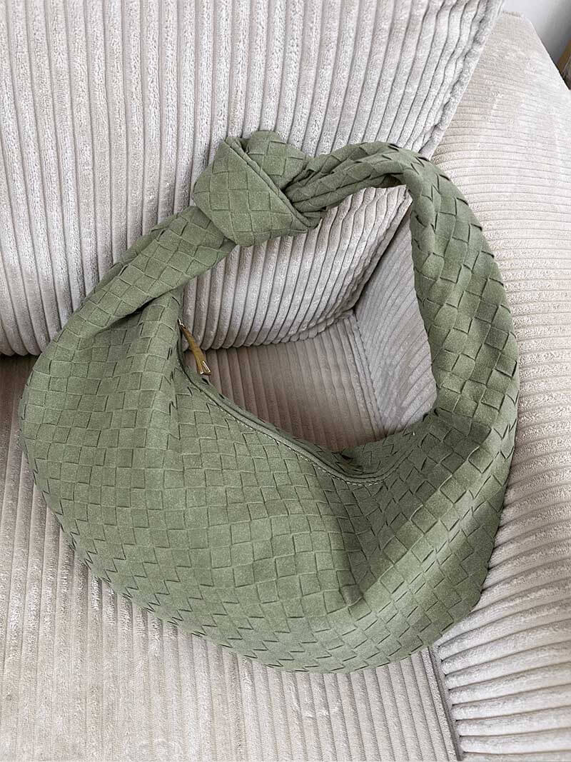 Sac tissé moyen en suède