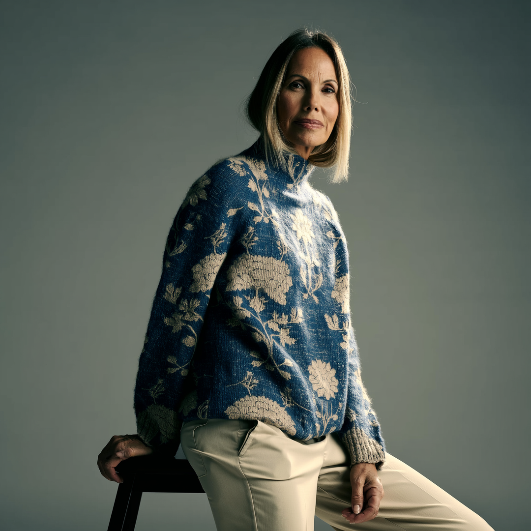 Aureziaa | Maélie – Pull à col roulé doux et raffiné