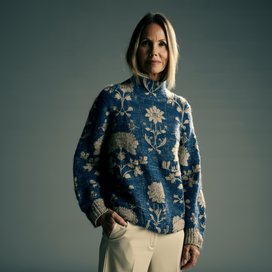 Aureziaa | Maélie – Pull à col roulé doux et raffiné