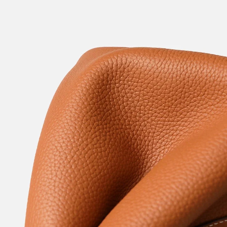 Sac seau en cuir véritable